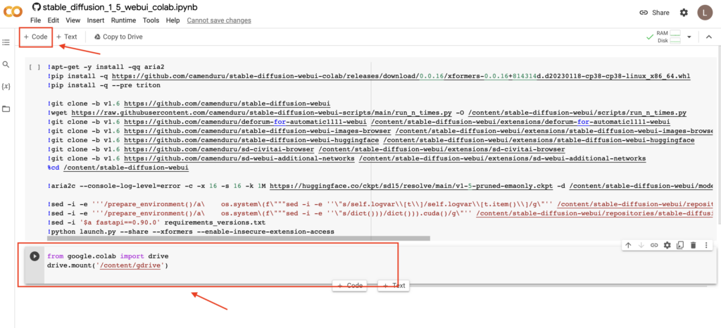 Mounting Google Drive to Google Colab 